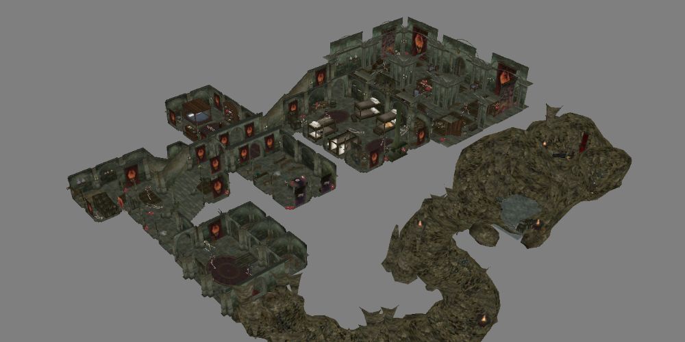 Morrowind Rebirth Fort Ashmoth Dungeon Mods