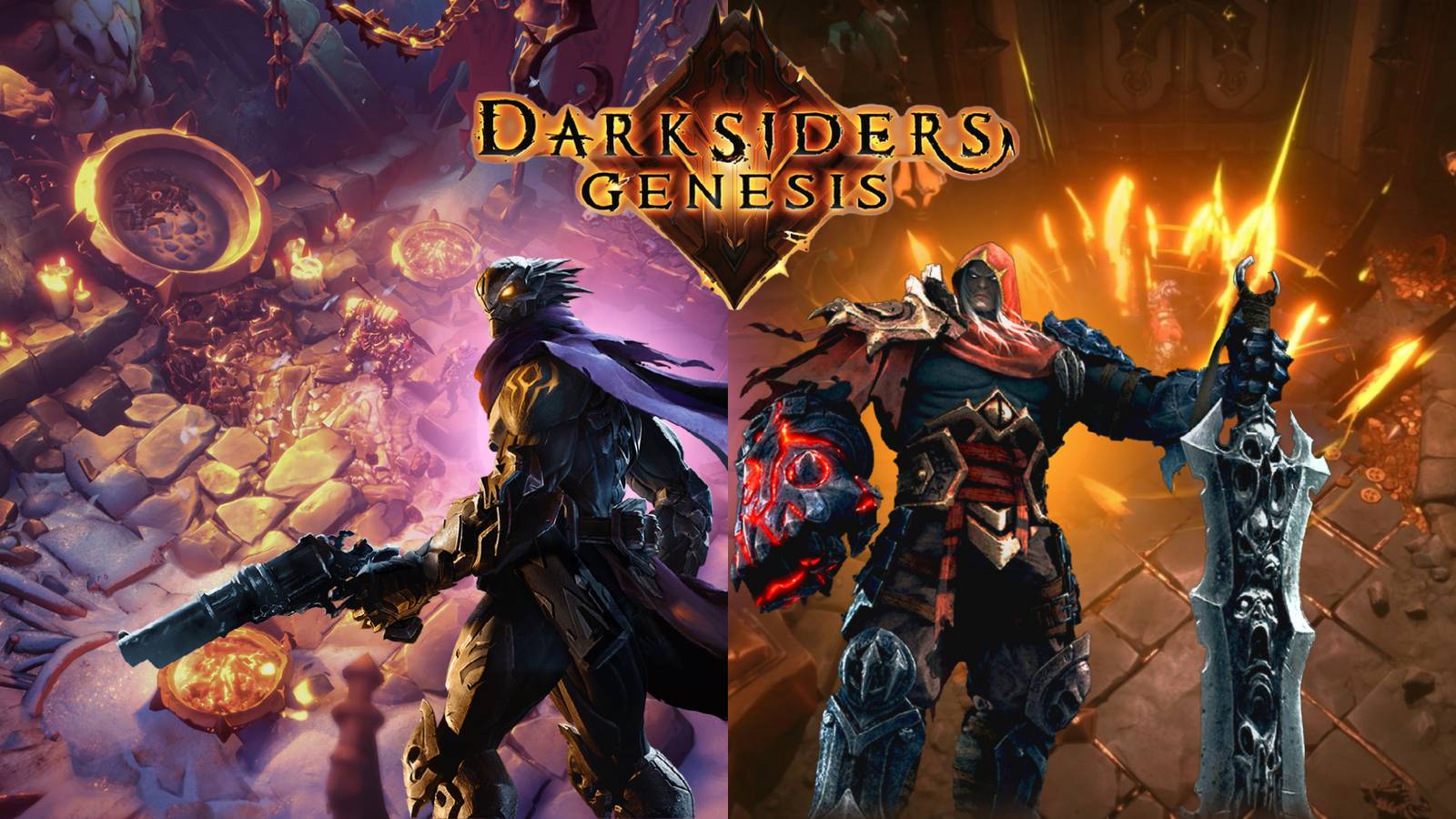 Darksiders Genesis: All Of War \u0026 Strife's Abilities (\u0026 How To Unlock Them), image size:1600x900
