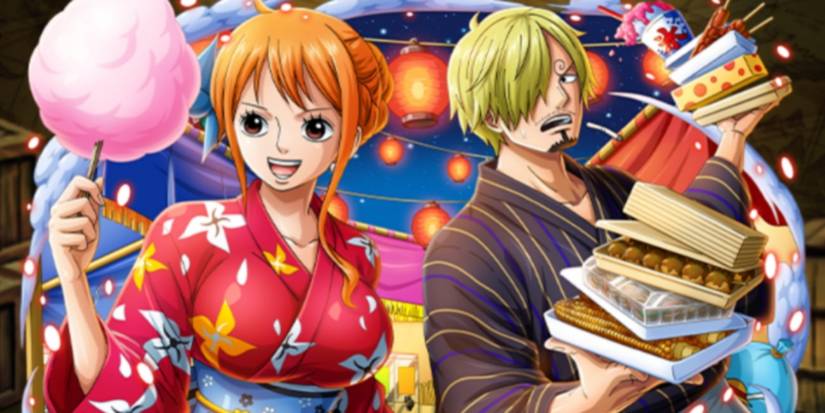 Treasure map Nami Sanji One Piece Treasure Cruise