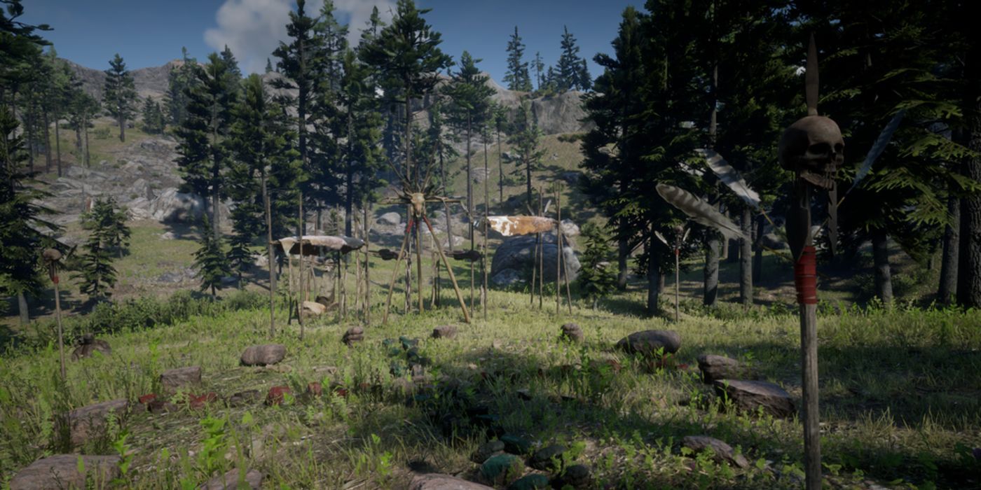Red Dead Redemption 2 Native Burial Site
