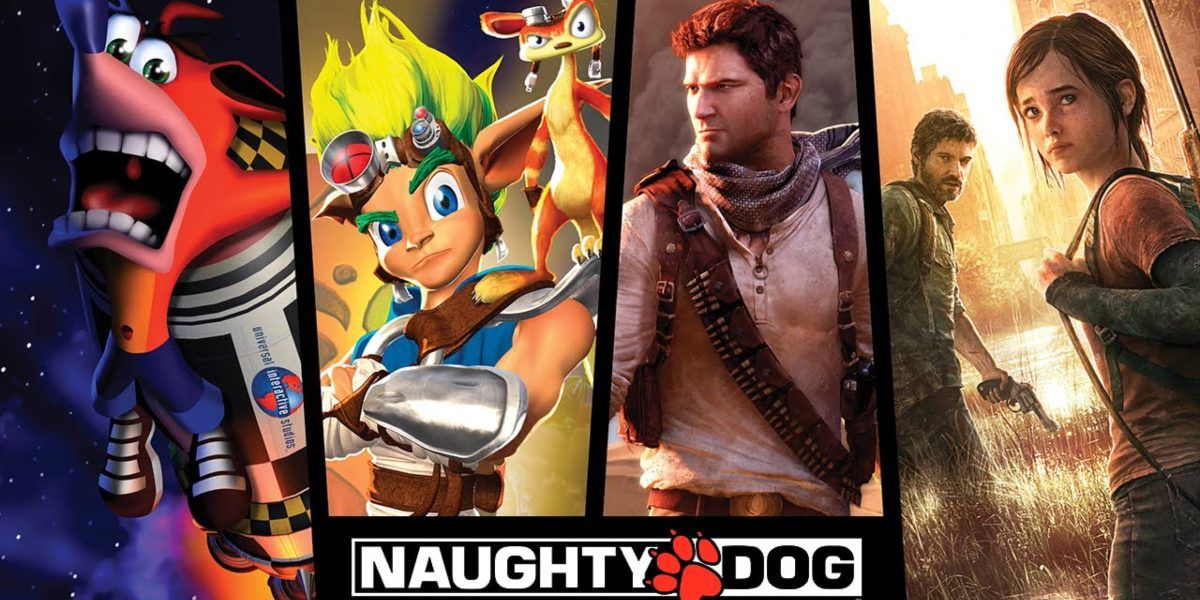 Naughty Dog Crash Bandicoot Daxter Uncharted Last of Us