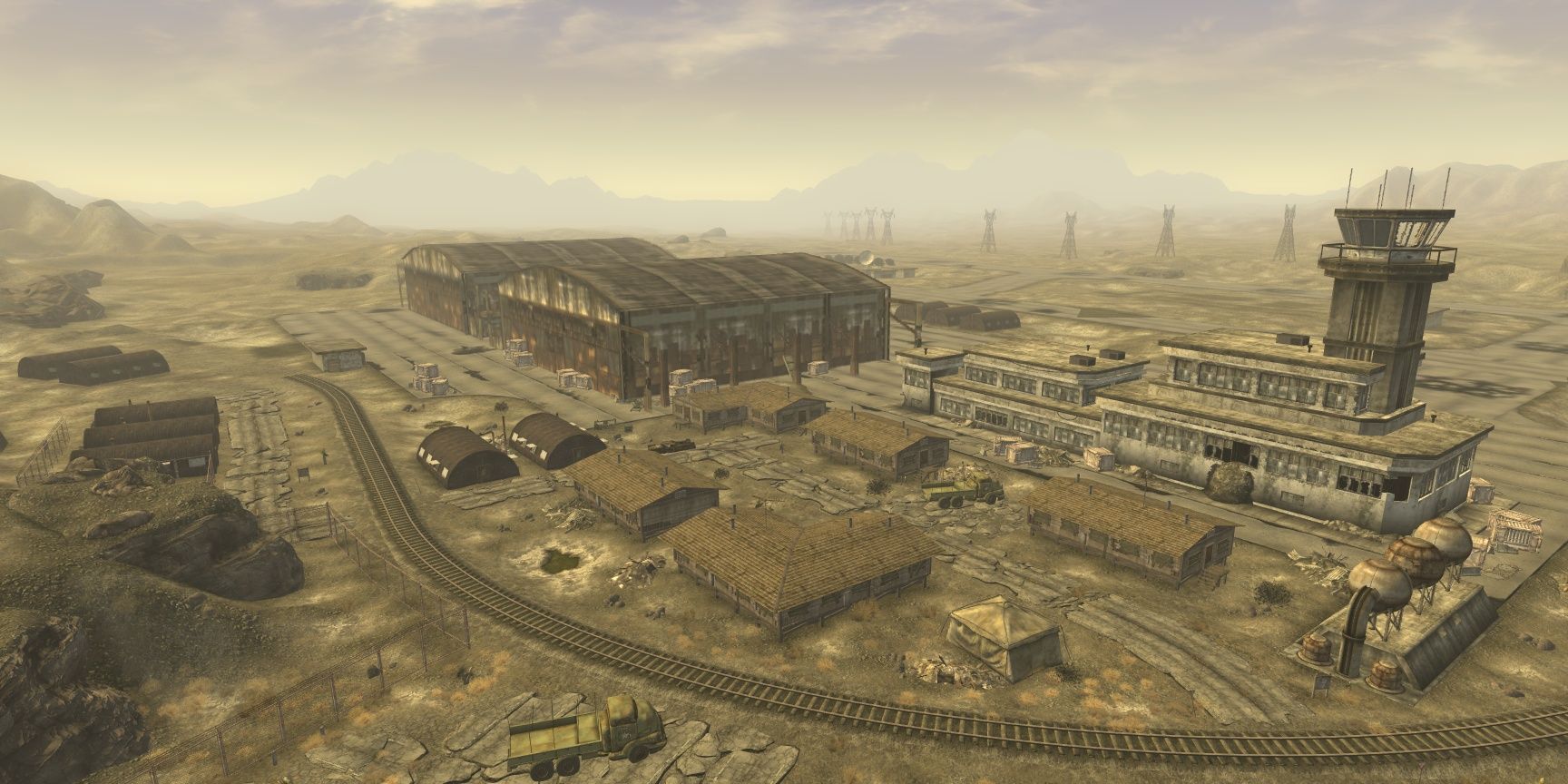 Nellis Air Force Base in Fallout New Vegas