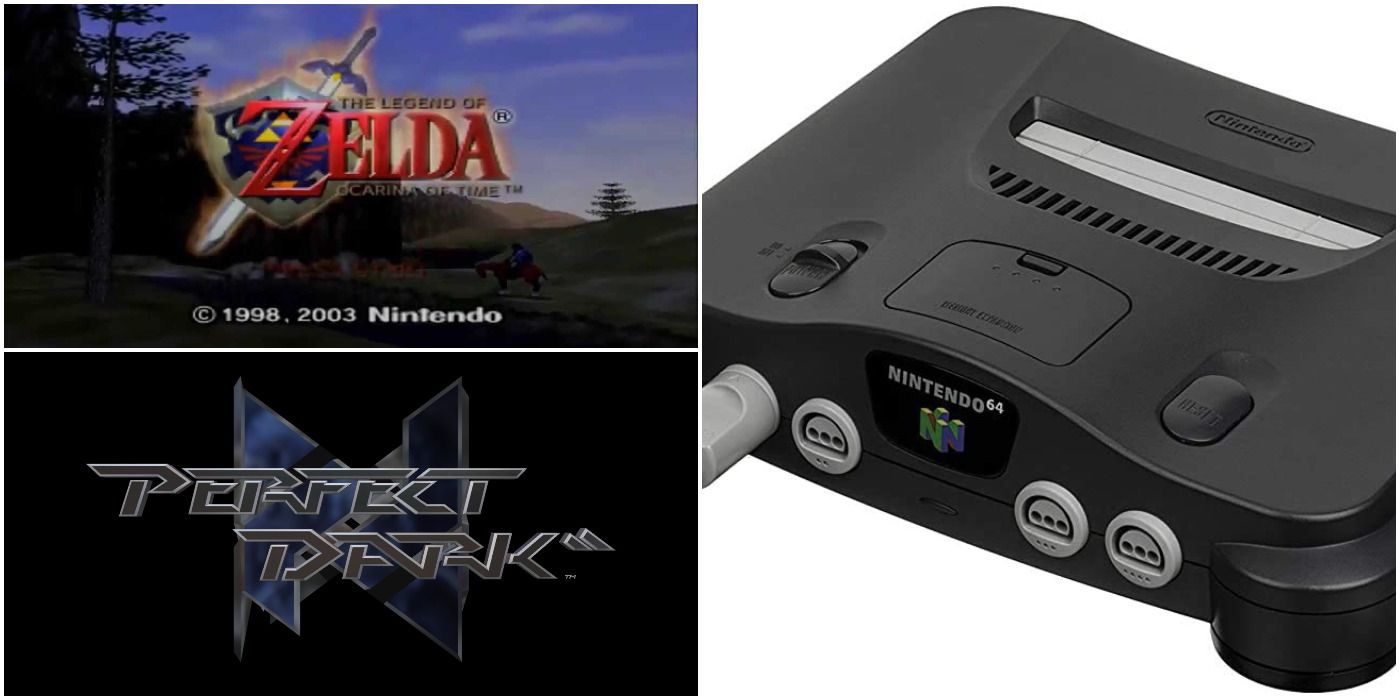 Nintendo 64 Ocarina of Time Perfect Dark