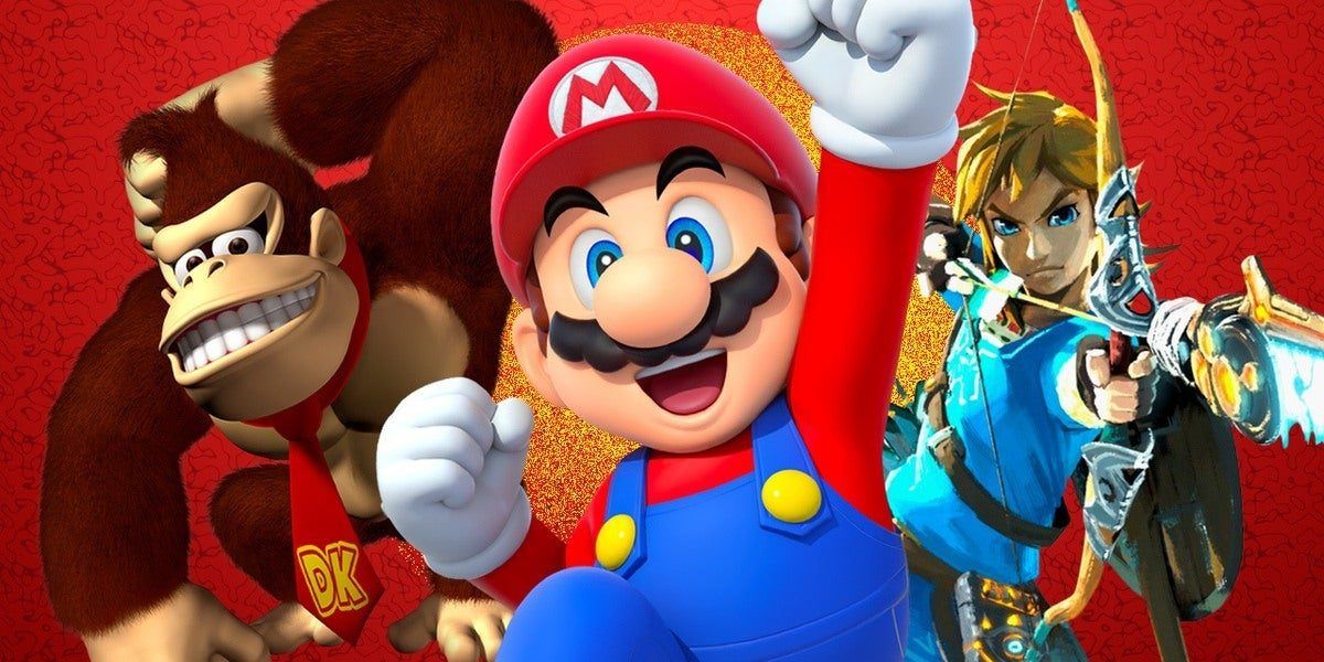 Nintendo franchises Donkey Kong, Mario, Legend of Zelda