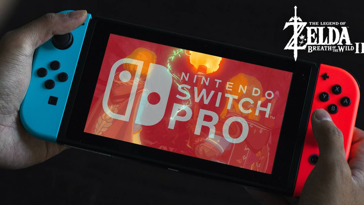 Nintendo Switch Pro Breath Of The Wild 2