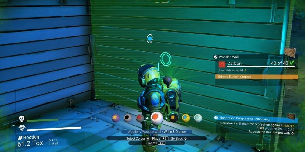 The First Base Most Players Will Build In No Man's Sky Is Made Of Wood