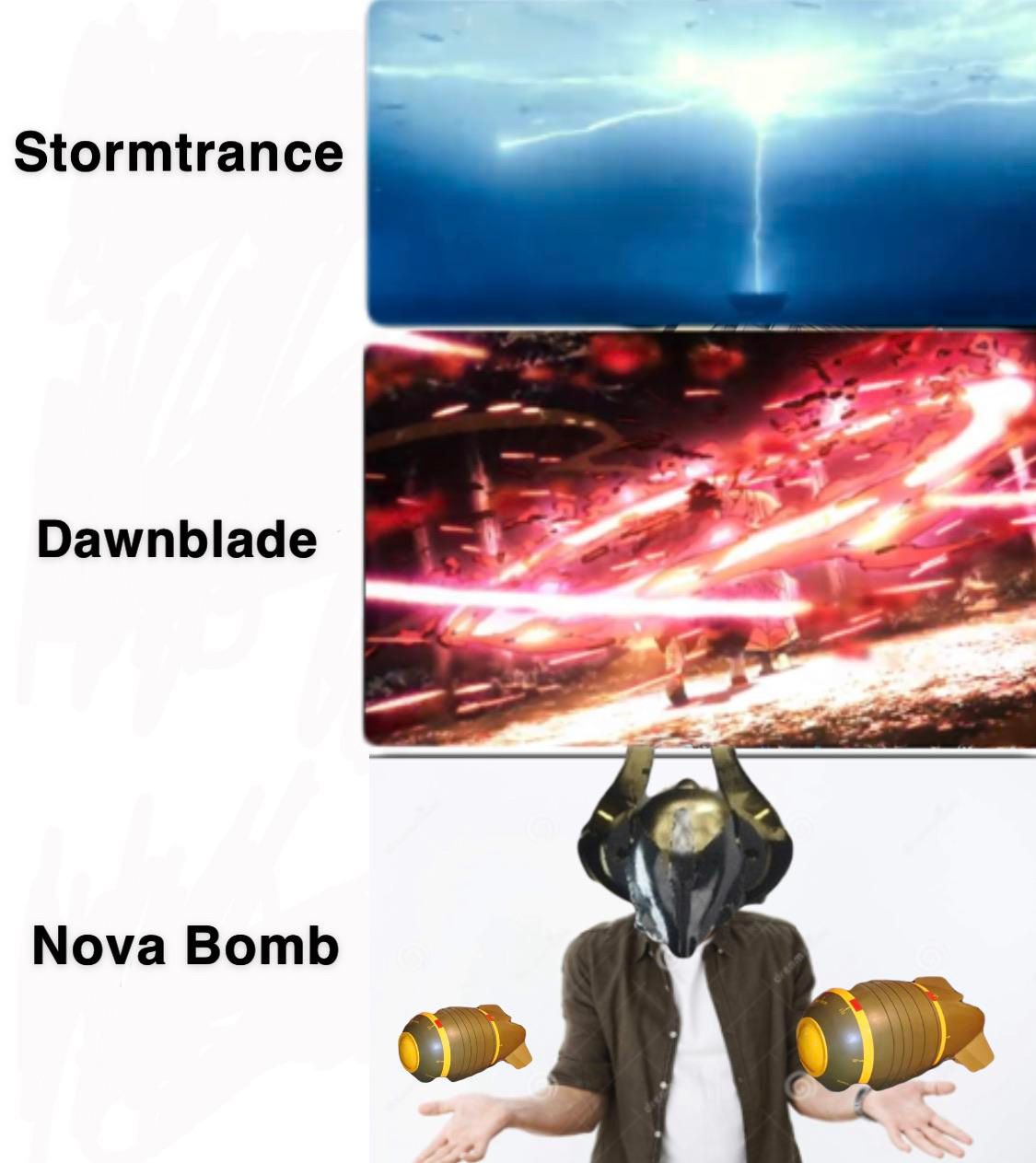 Nova Bomb Meme Warlock Destiny 2