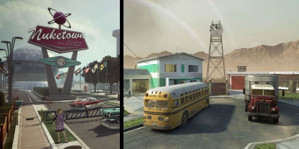 Nuketown Map (from Call Of Duty: Black Ops)