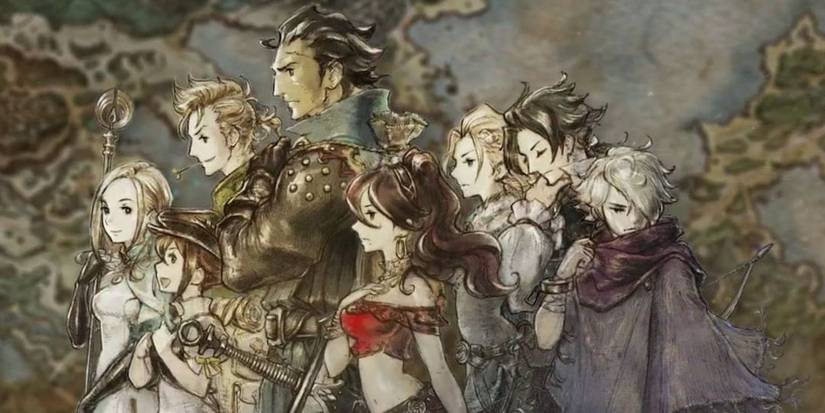 Octopath Traveler Characters Official