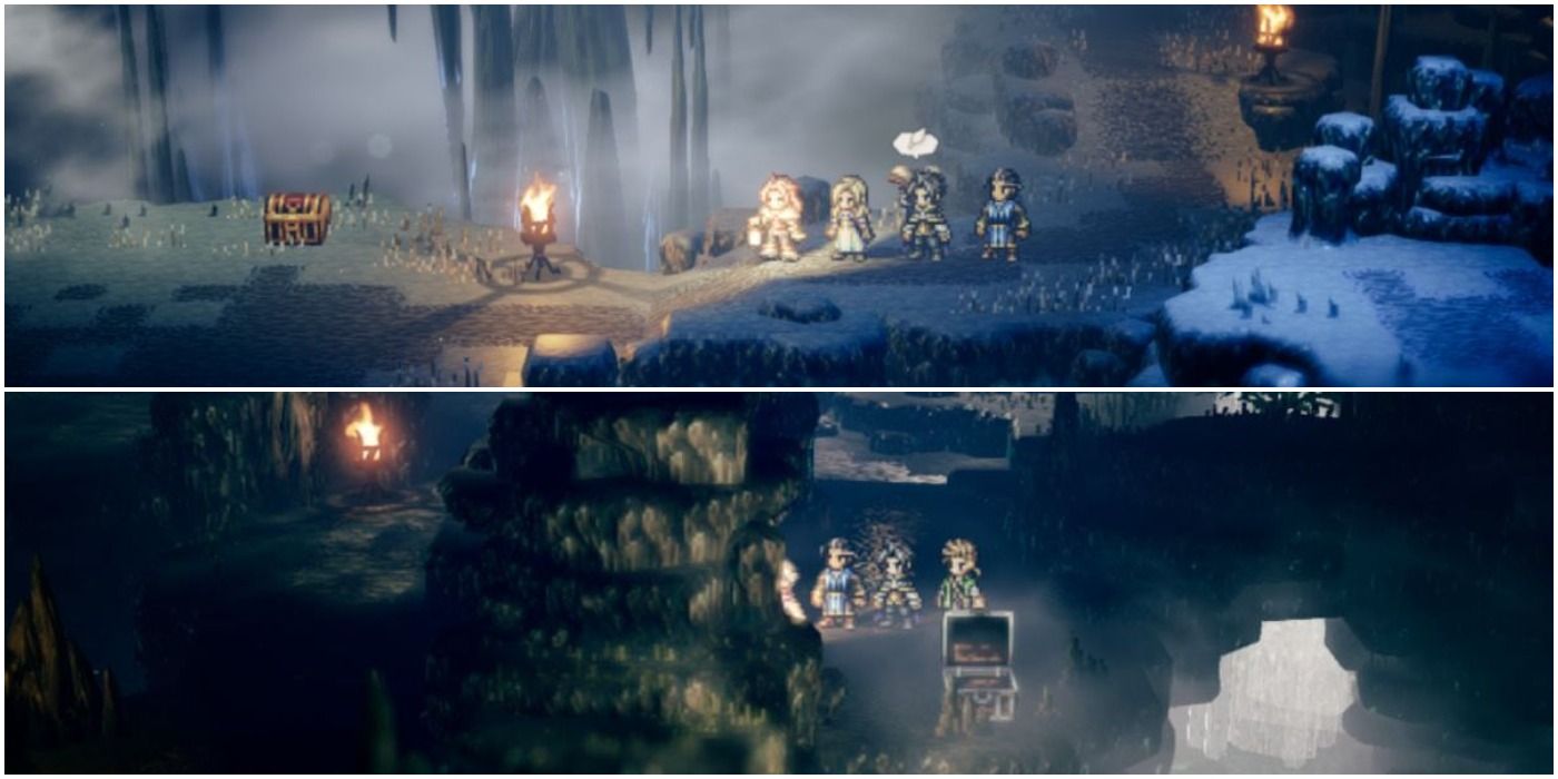 Octopath Traveler Maw of the Ice Dragon And Refuge Ruins