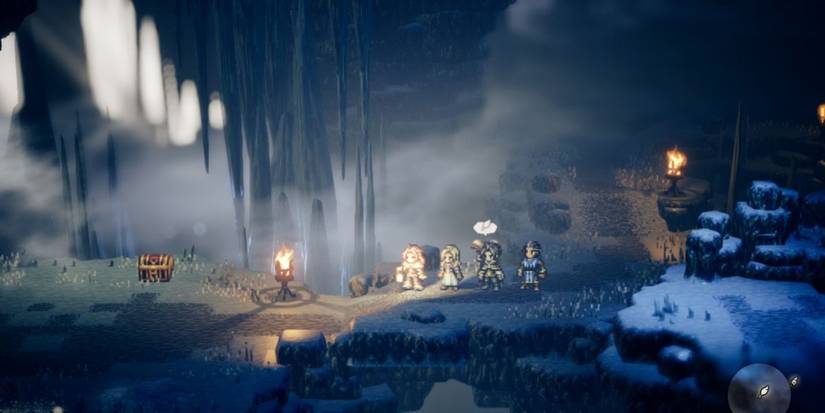 Octopath Traveler Maw of the Ice Dragon