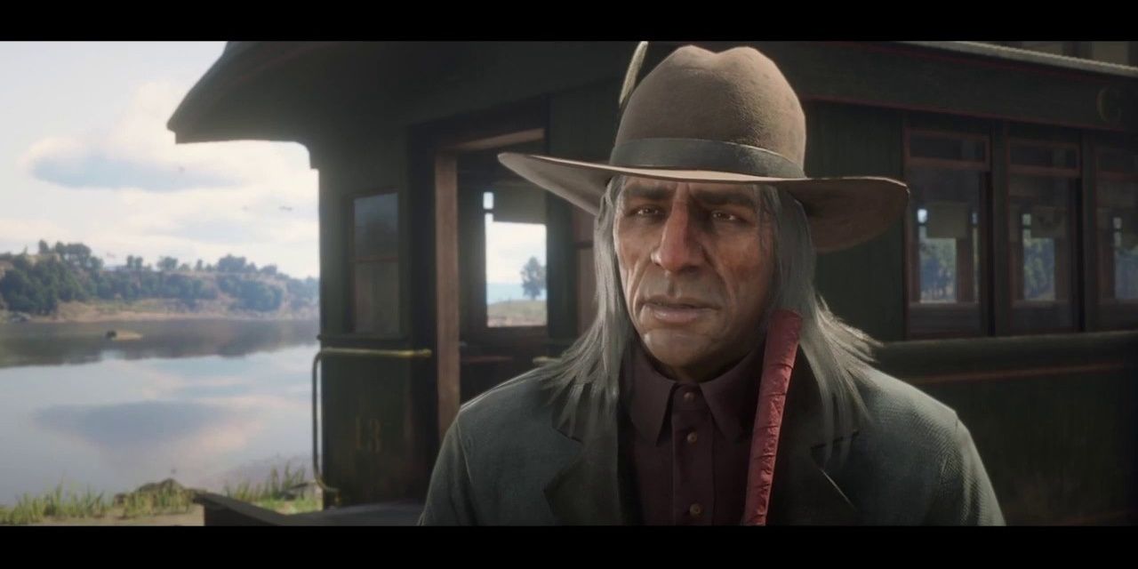 Rains Fall In The Epilogue Sequence From Red Dead Redemption 2