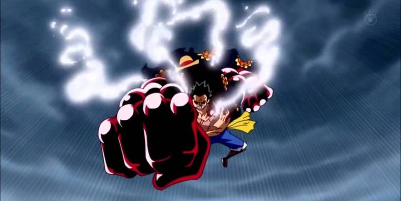One Piece Luffy Gear Fourth Gomo Gomo no Mi King Kong Gun