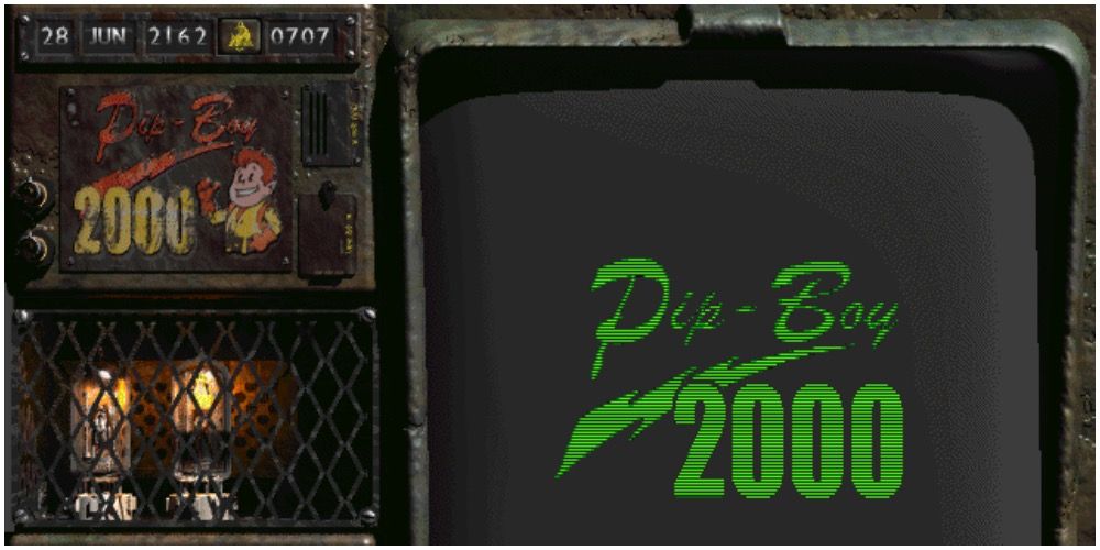 The look of a Pip-Boy 2000