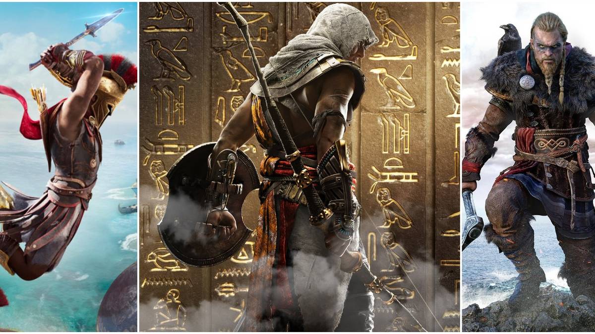 Assassin's Creed Origins, Valhalla and Odyssey