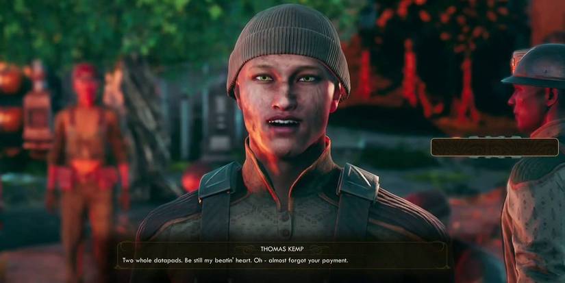 Thomas Kemp Outer Worlds Frightened Engineer Quest Reward