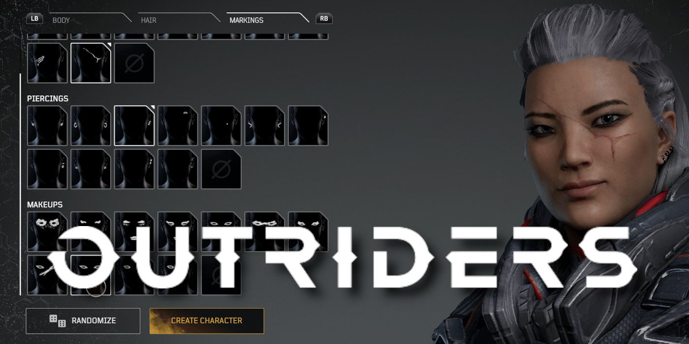 Outriders Customize Character