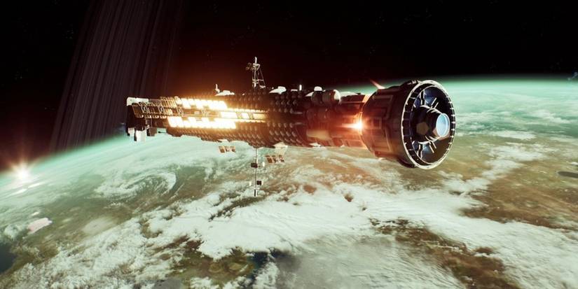 Outriders Opening Scene Before The Pod Is Launched To Enoch