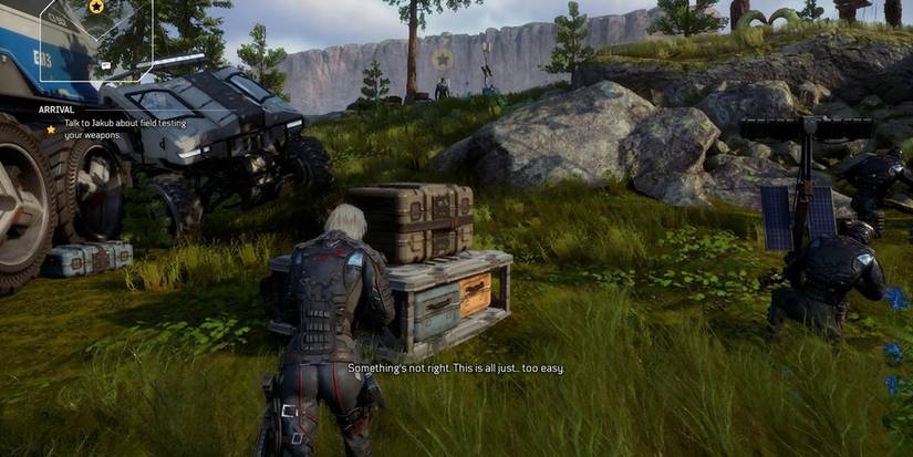 Prologue section in Outriders demo