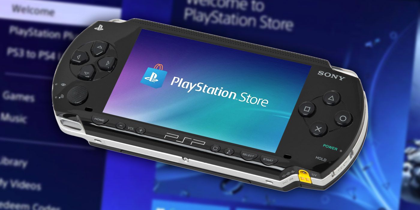 Playstation store hot sale psp