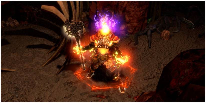 Path Of Exile Duelist Using The Impale Build With Full Gear