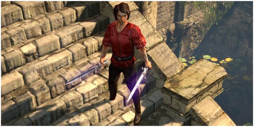 Path Of Exile Early Level Duelist On The Steps