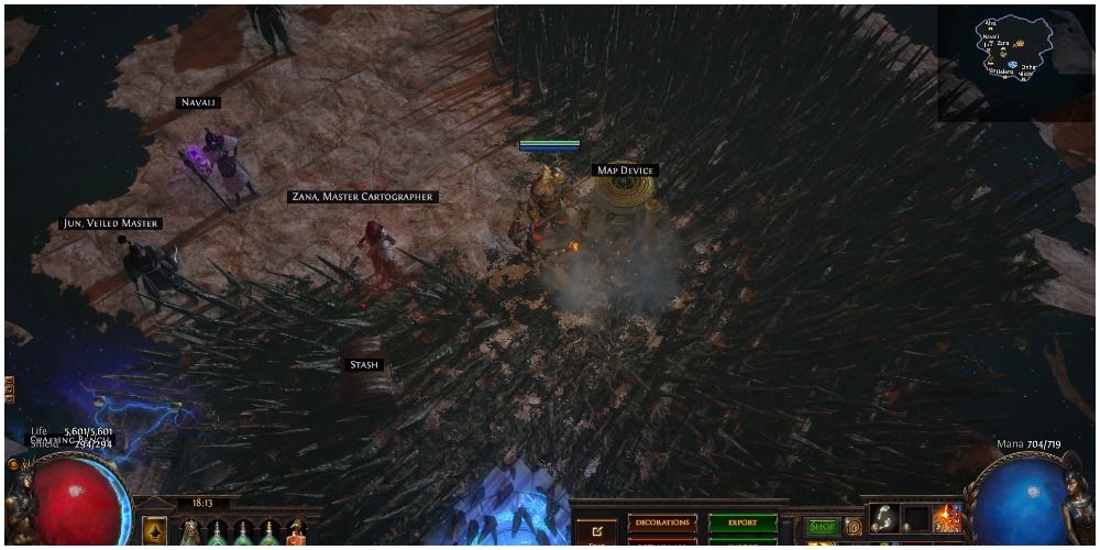 path of exile stash management