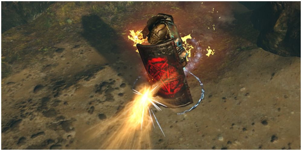 Path Of Exile Marauder Using Ignite With A Shield