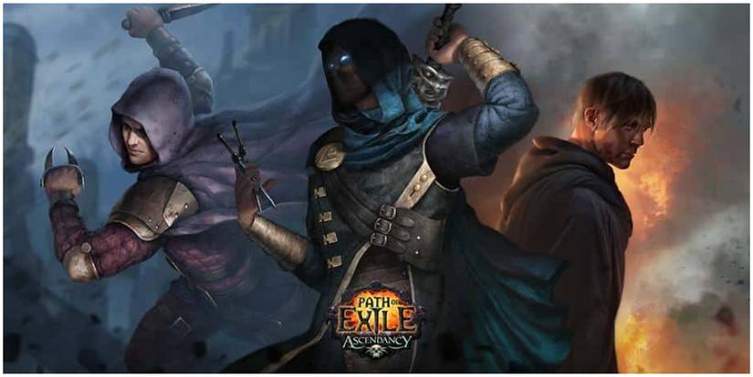 Path Of Exile Pictures Of The Three Shadow Ascendancy Classes