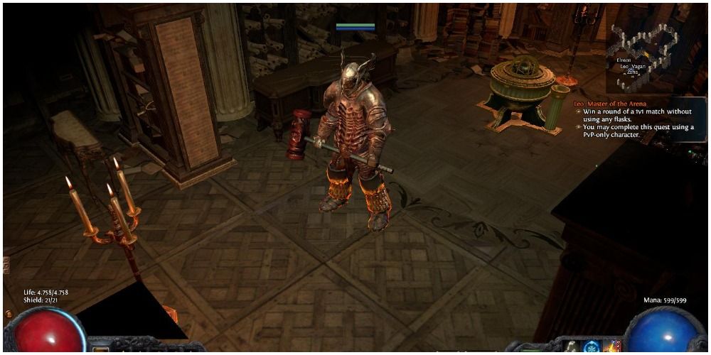 Path of Exile Marauder With And Earthquake Build
