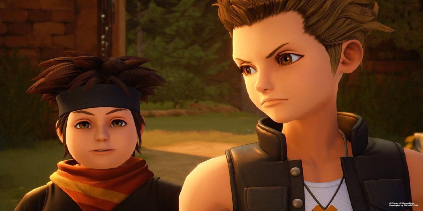 Pence and Hayner in Kingdom Hearts 3