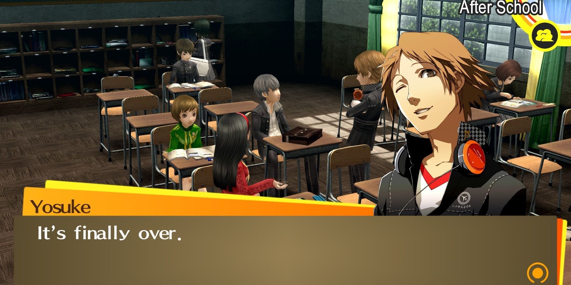 Dialogue in Persona 4 Golden