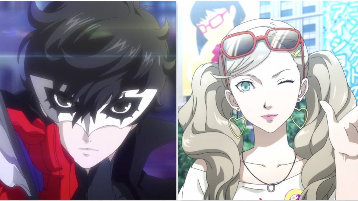 Persona 5 Strikers Joker and Ann