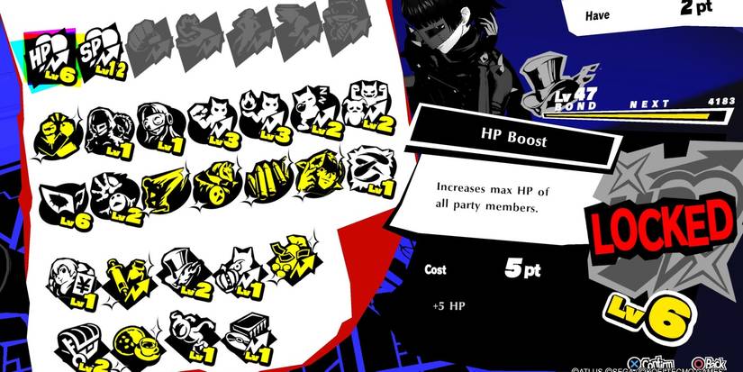 Persona 5 Strikers Bonds