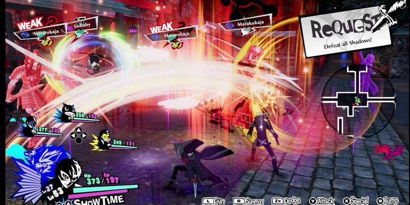 Persona 5 Strikers Mokoto Combat