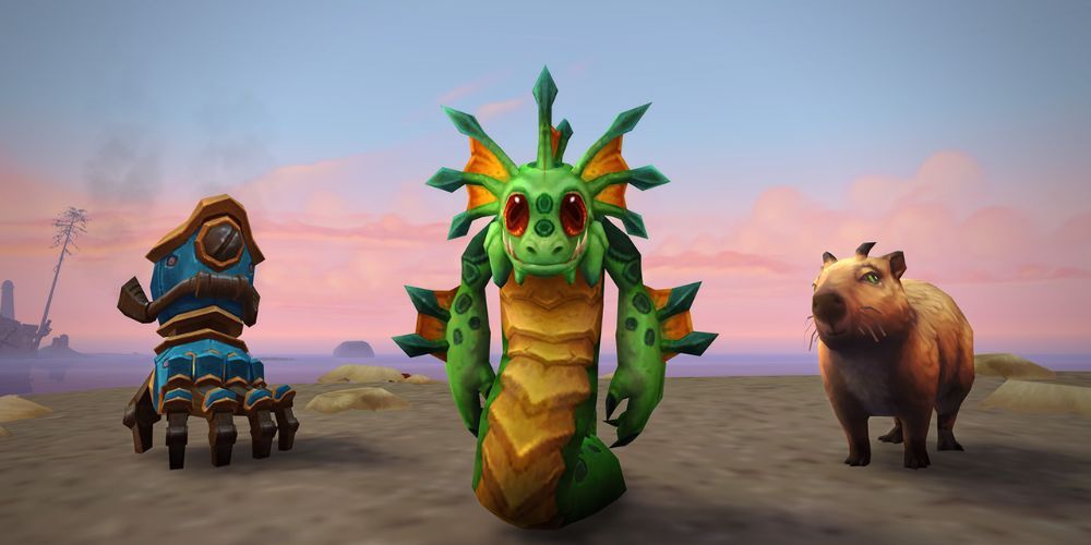 Pet Type Mechanical Dragon Nature Battle Pets Things To Know World of Warcraft Shadowlands