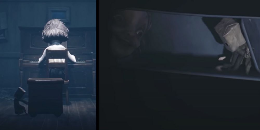 Little Nightmares 2 Teacher Piano Room and Vent Scene Screenshots