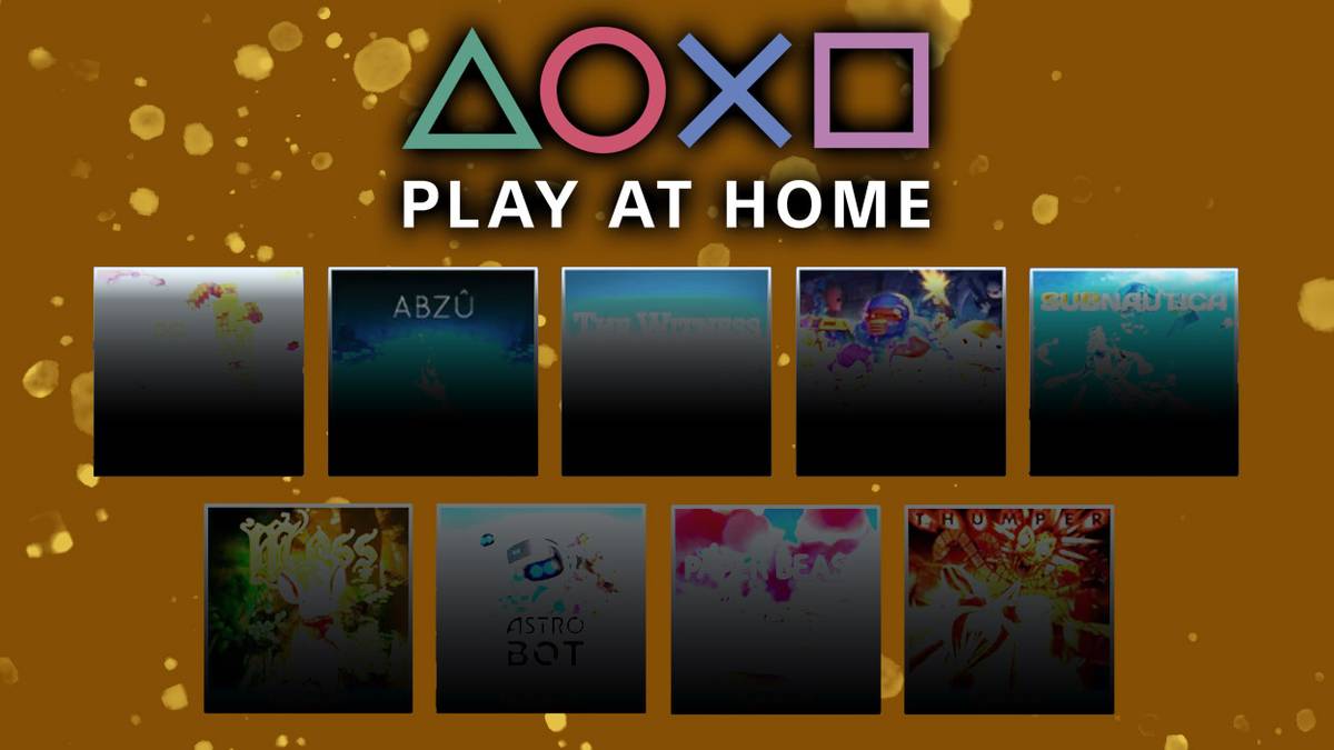Playstation Play At Home March 25