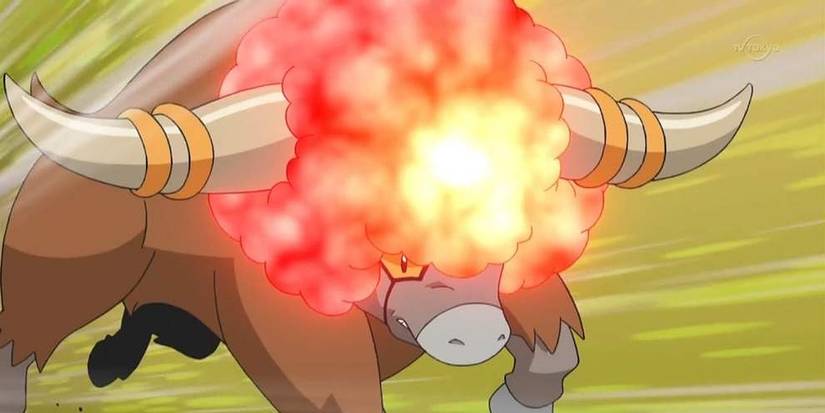 Pokemon Bouffalant Head Charge