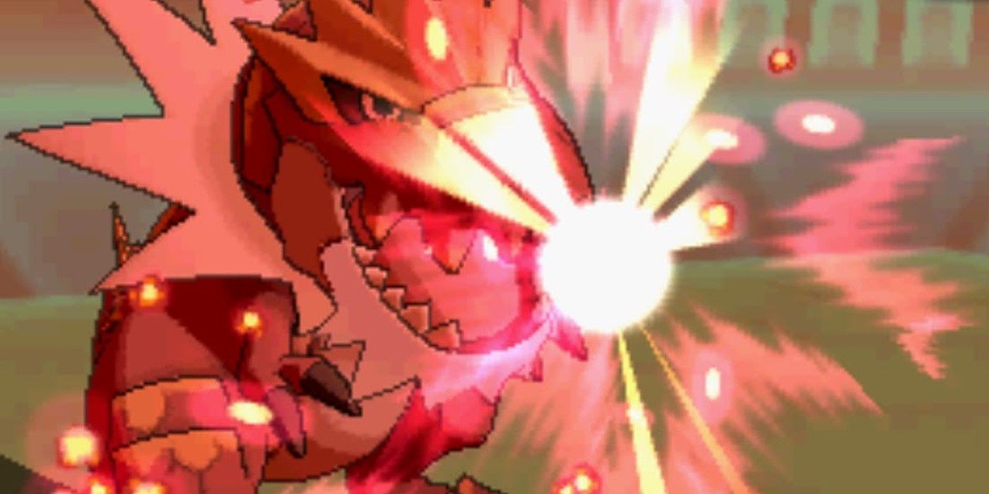 Pokemon Tyrantrum Head Smash