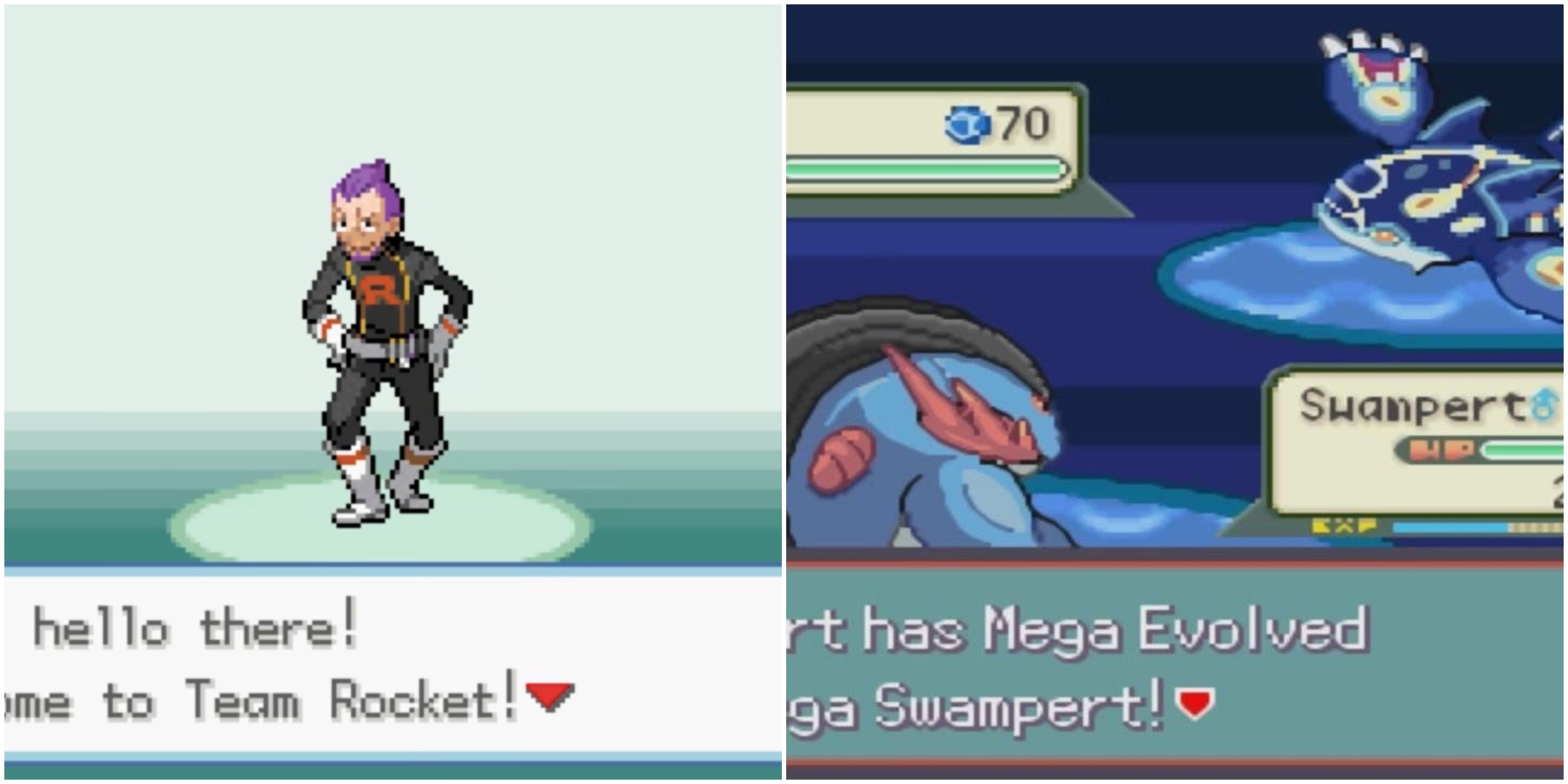 Pokemon Fan Games and ROM Hacks, Rocket Edition Mega Swampert Primal Kyogre