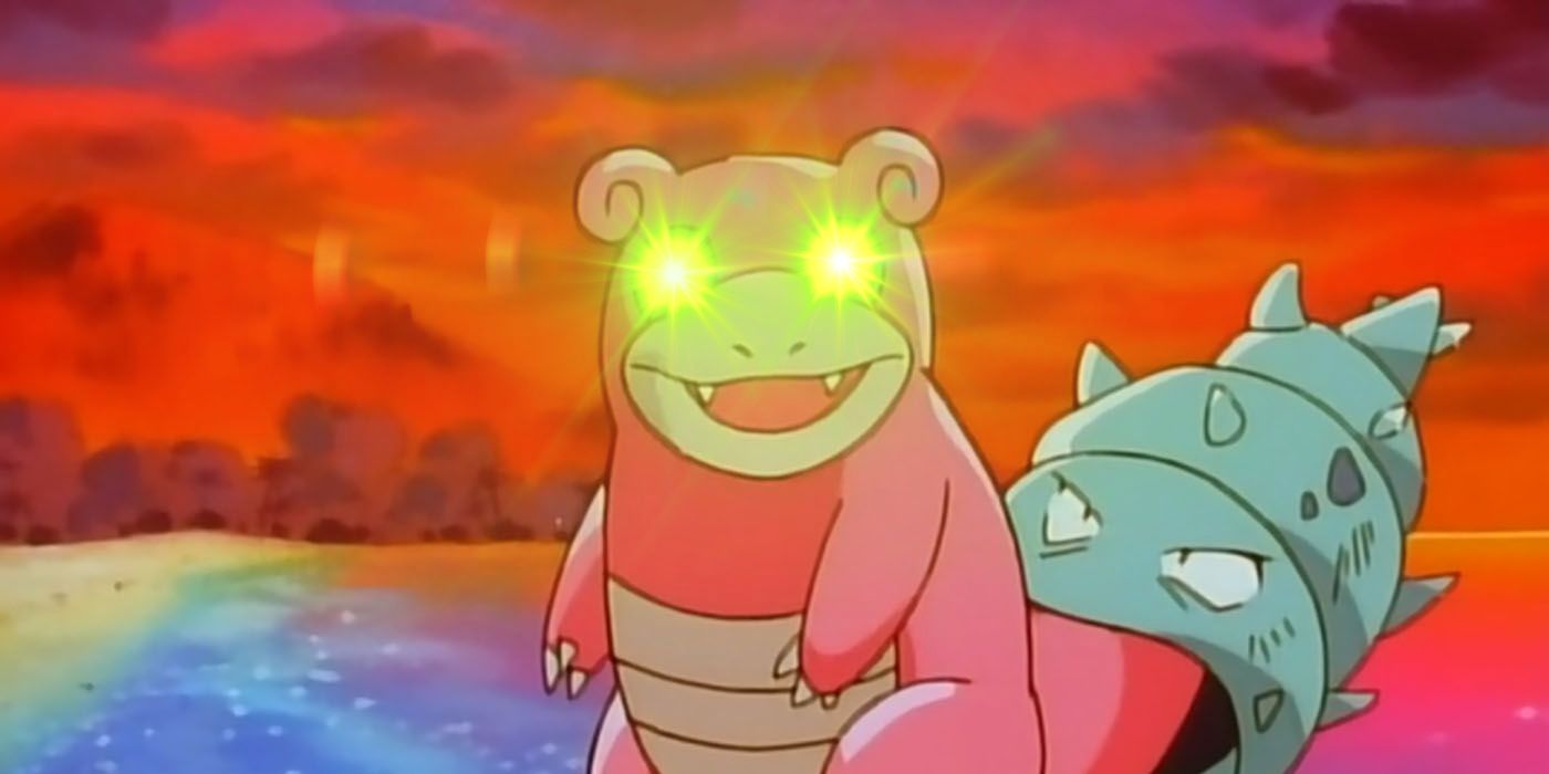 Pokemon Slowbro Evil Eyes