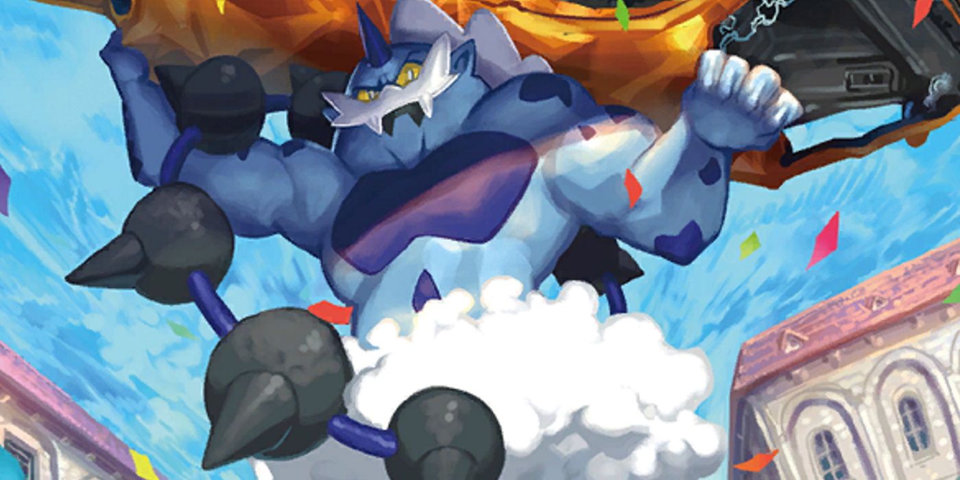 Pokemon TCG Thundurus Card Art