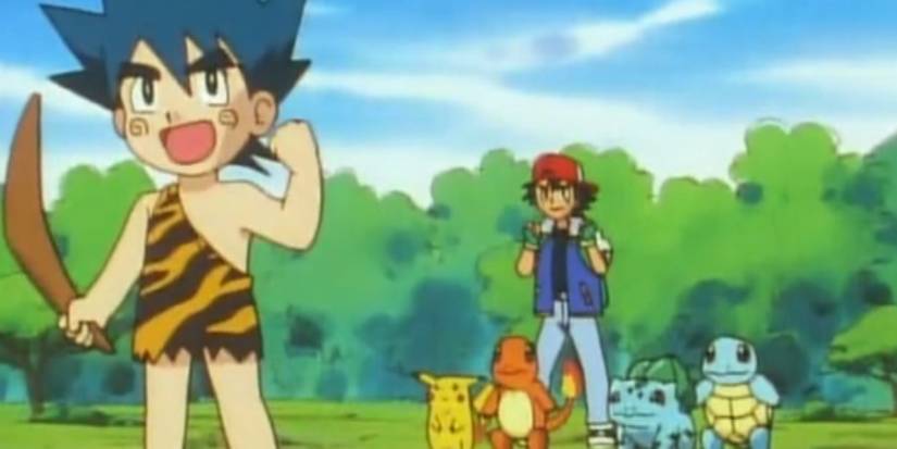 Tommy the Kangaskhan kid in Pokemon anime