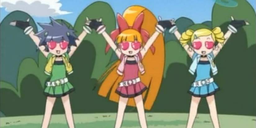 Powerpuff Girls Z Heart Eyes