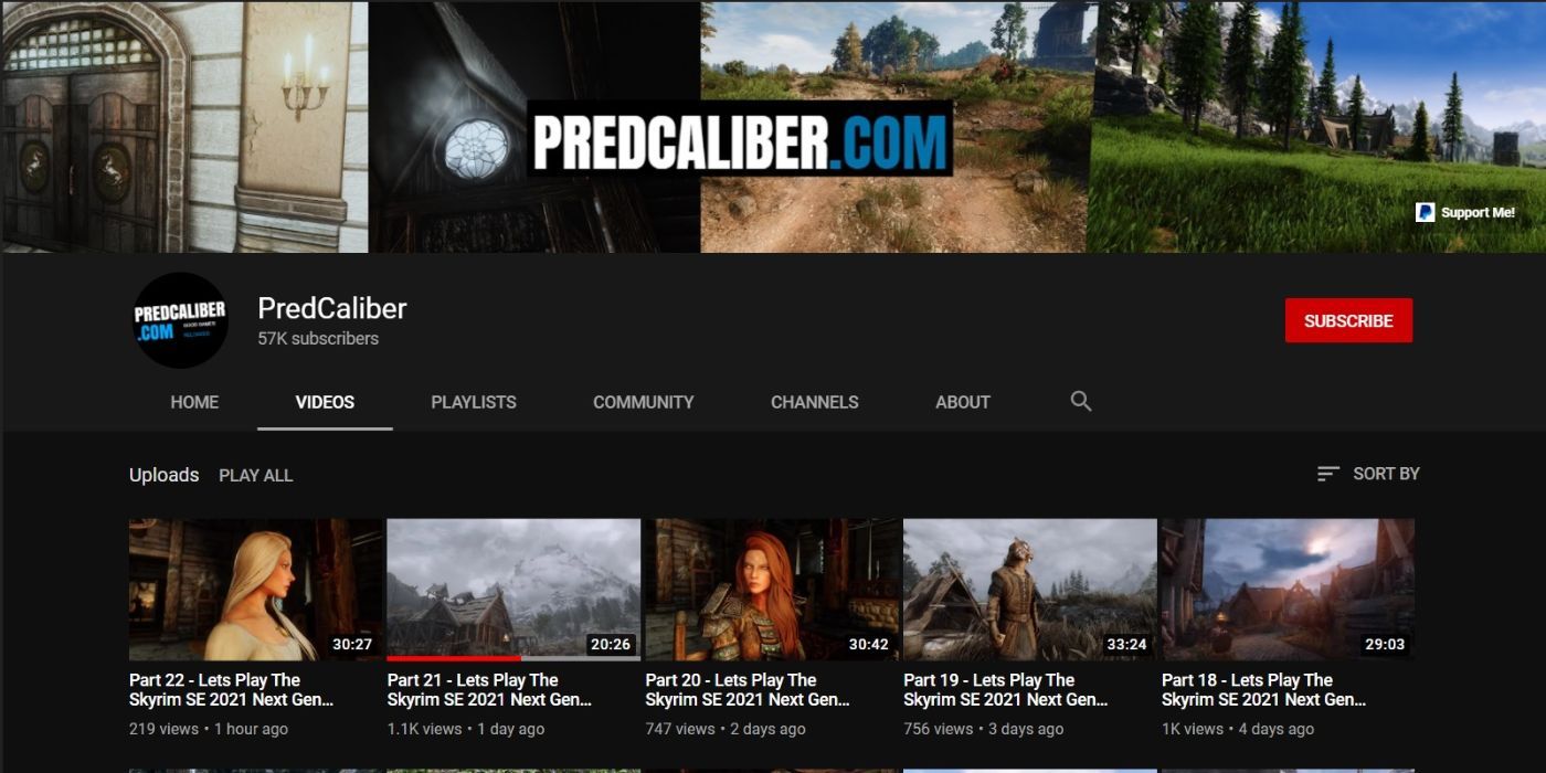 PredCaliber YouTube Page