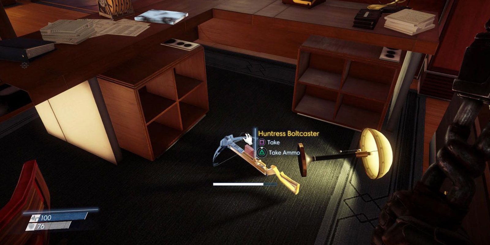 Prey Huntress Boltcaster Office Floor