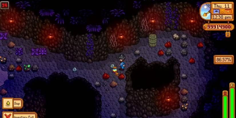 Stardew Valley player finding Prismatic Jelly