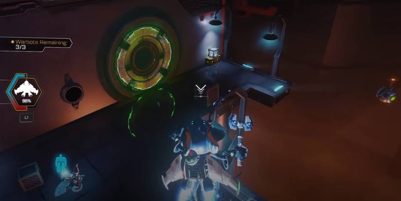 Destructible door on Quartu in Ratchet and Clank remake