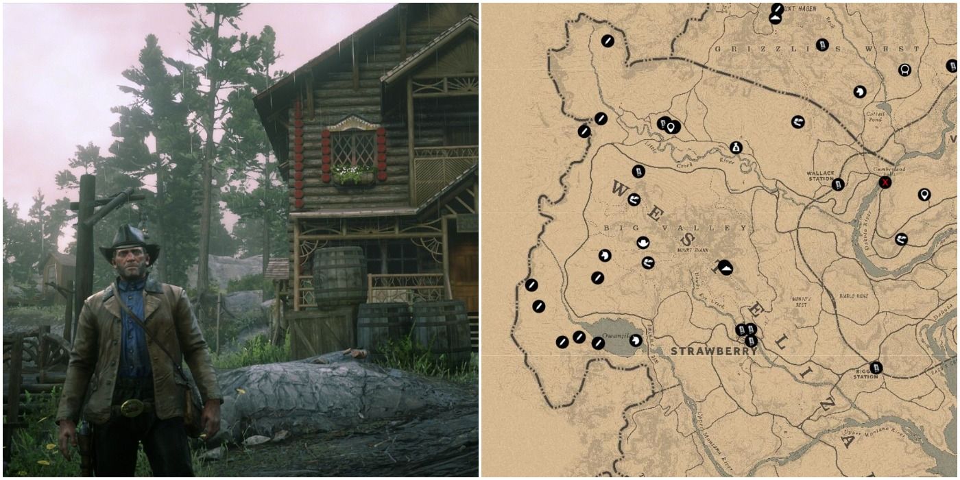 Red Dead Redemption 2: Guia de exploração de West Elizabeth